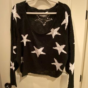 Black star sweater